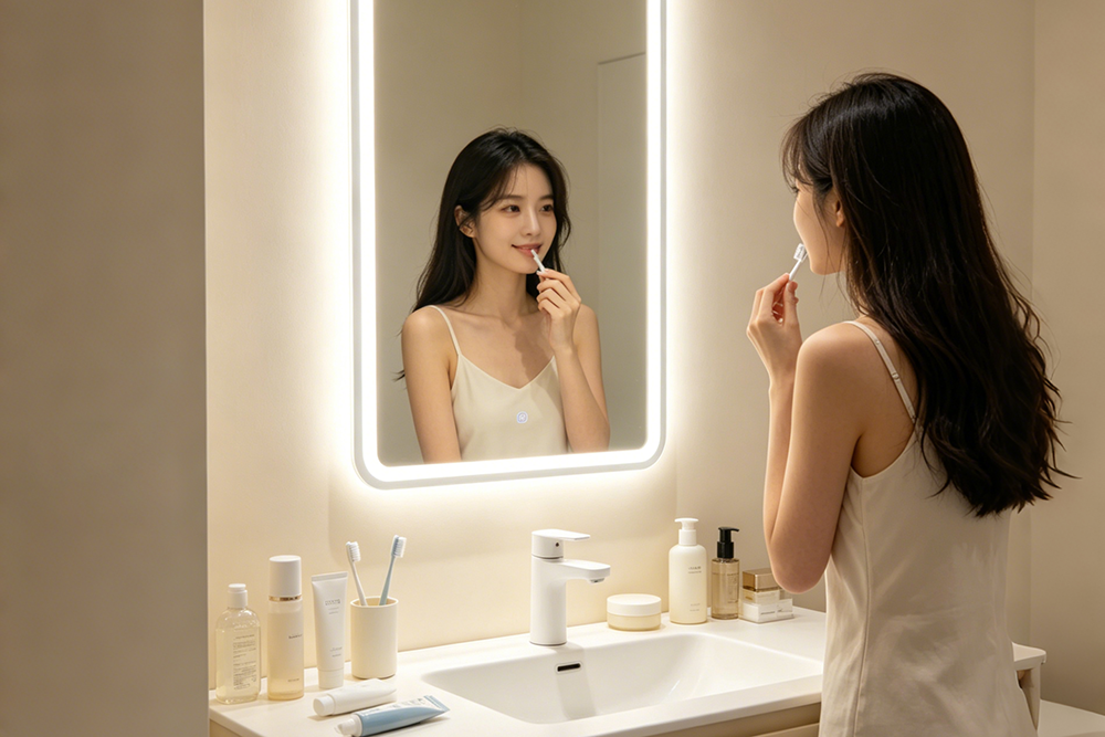 How Copper-Free Mirror Glass Extends the Service Life of Bathroom Mirror Cabinets